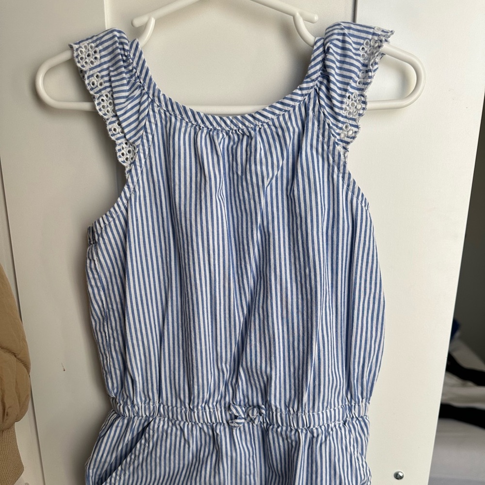 Striped jumpsuit